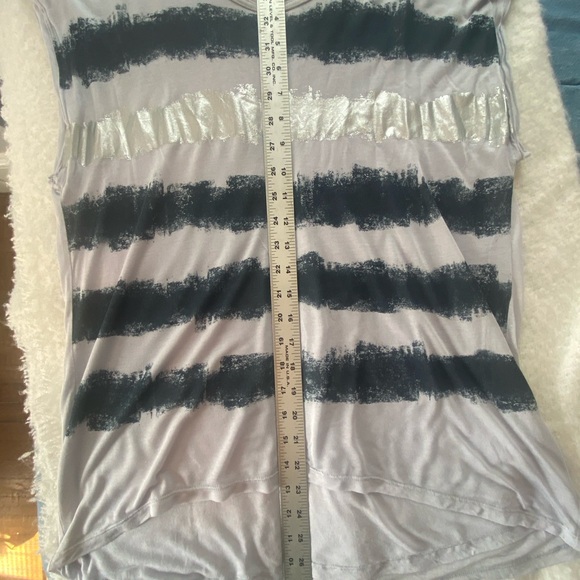 Sass and Bide Woman’s Kiss the Sky Pattern Tee Shirt  Embellished Boho  Size M - Picture 7 of 11